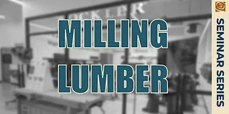 Milling Wood into Usable Boards