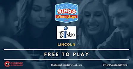Weekly SINGO Music Bingo Nights at Blue i Bistro - Lincoln