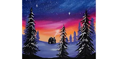 Polar Twilight - Paint and Sip in Cincinnati | Classpop!™