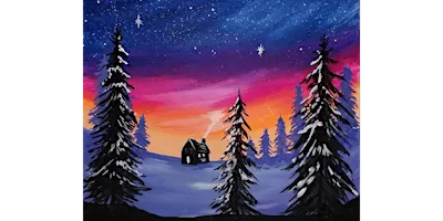 Polar Twilight - Paint and Sip in Cincinnati | Classpop!™