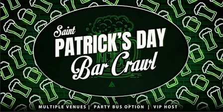 St Patrick’s Day Fremont Street Bar Crawl