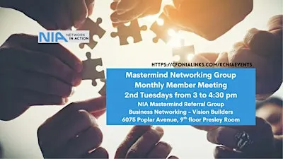Dynamic Business Networking in Memphis TN - Germantown Midtown - 2nd Tues