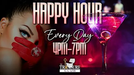 Happy Hour at The Treasure Club