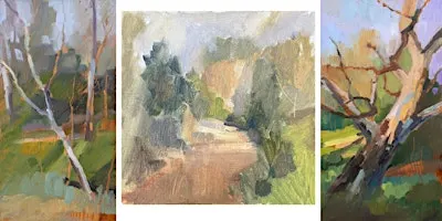Landscape Painting Spring Art Retreat at Wombat Park Estate DAYLESFORD
