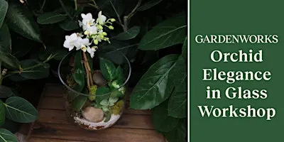 Orchid Elegance in Glass Workshop at GARDENWORKS Nanaimo