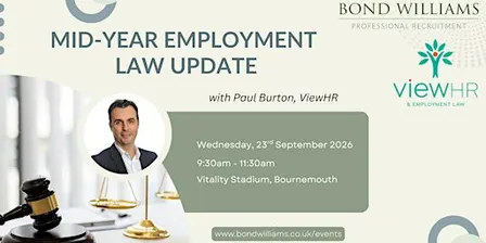 Mid-Year Employment Law Update September 2026