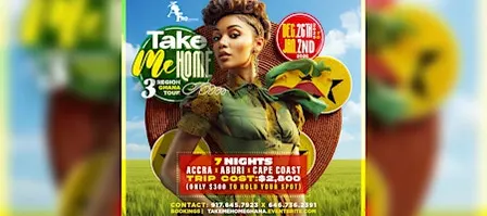 Take Me Home | 3 Region Ghana Tour | 7 Nights (12.26.26 - 1.2.27)