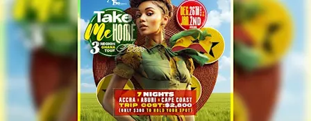 Take Me Home | 3 Region Ghana Tour | 7 Nights (12.26.26 - 1.2.27)