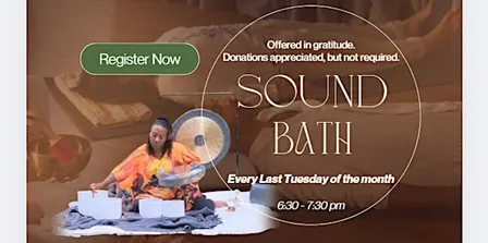Monthly Community Sound Bath