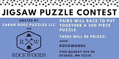HALLOWEEN  Pairs Jigsaw Puzzle Contest at Rockwoods- October 2026