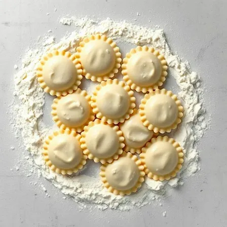 Mushroom and Goat Cheese Raviolis Cooking Class