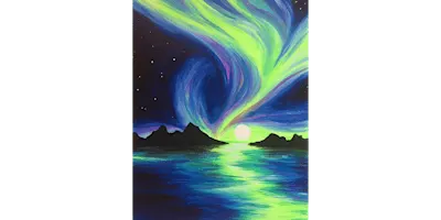 Northern Night Lights - Paint and Sip in Norfolk | Classpop!™