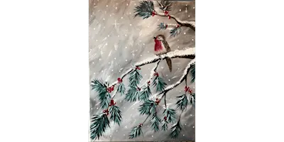Winter Chickadee - Paint and Sip in Norfolk | Classpop!™