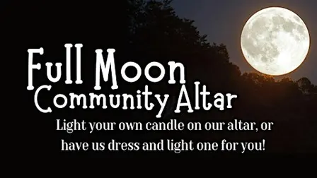 Full Moon Community Altar