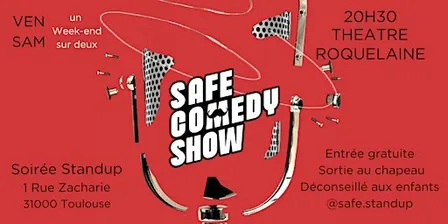 Safe Comedy Show - 1h de Standup
