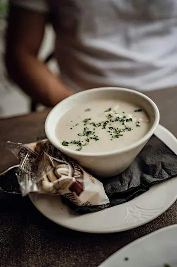 New England Seafood Feast with Blueberry Tart Cooking Class