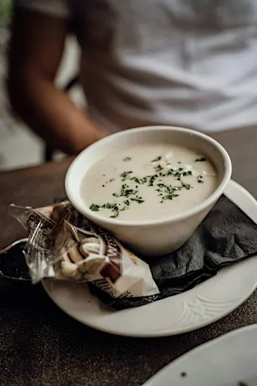 New England Seafood Feast with Blueberry Tart Cooking Class