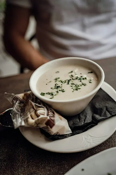 New England Seafood Feast with Blueberry Tart Cooking Class