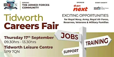 BFRS Tidworth National Careers Fair on Thursday, 17 September 2026