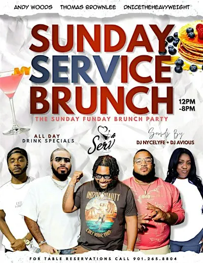 SUNDAY SERVICE BRUNCH PARTY