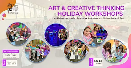Art & Creative Thinking School Holiday Workshops - Art & Sport Day!