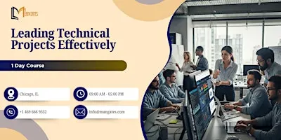 Leading Technical Projects Effectively – 1 Day Course in Chicago, IL