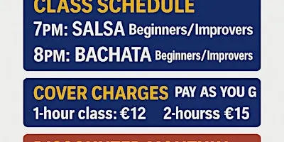 New Ross Salsa Bachata Kizomba Classes – On Friday with Thomas Tcheuffa
