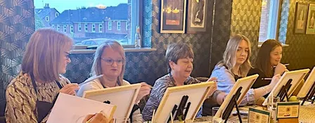Cocktails on Canvas: The ‘Chicken Wine’ Gift | Sip & Paint Sutton Coldfield