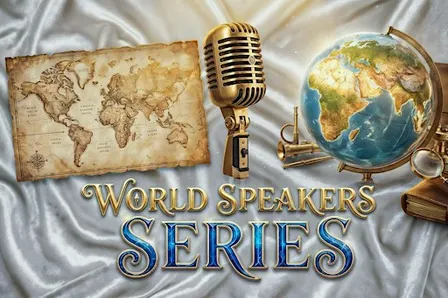San Jose World Speakers Series on Finance,  AI & Politics.