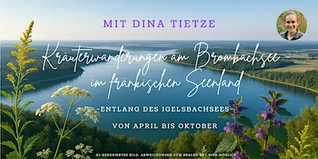 Dina Tietze - Kräuterwanderungen am Brombachsee im fränkischen Seenland