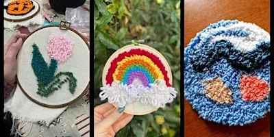 Kelham Makes:  Punch Needle Embroidery