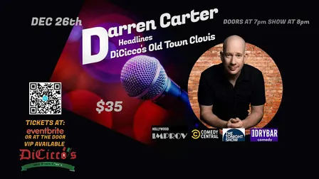 Darren Carter Headlines DiCicco's Old Town Clovis