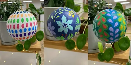 Paint & Sip: Holiday Ornaments