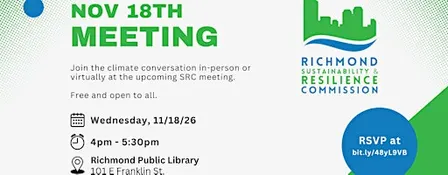 Sustainability & Resilience Commission - November 2026 Meeting