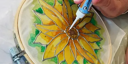 Create at Staircase: Silk Painting