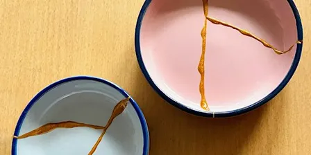 Create at Staircase: Simple Kintsugi