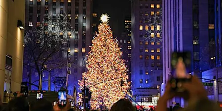 Tree Lighting Ceremony 2026 Indoor Viewing Gala in Rockefeller Center