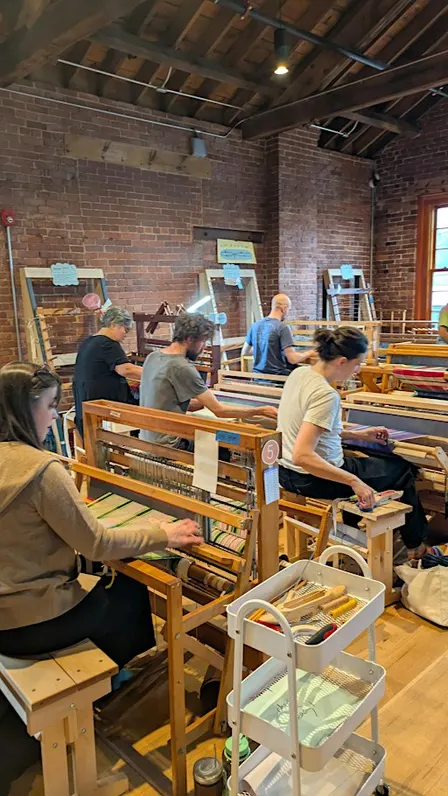 Weave Your Own Towel with the Weave Coaches of Contemporary Craft!