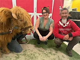 Paint with Ruthie the Mini Highland Cow!