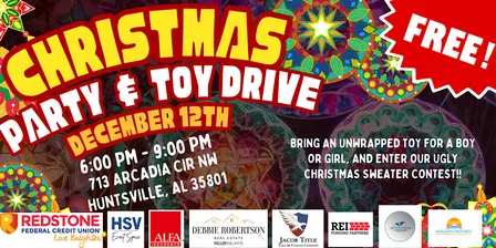MCREIA Christmas Party & Toy Drive (Ugly Christmas Sweater Contest)