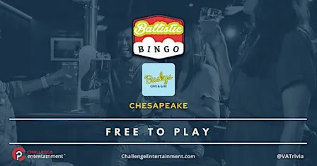 Monthly Ballistic Bingo Nights at Busky's Chill and Grill - Chesapeake