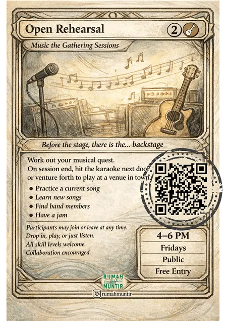 Open Rehearsal — Music the Gathering Sessions