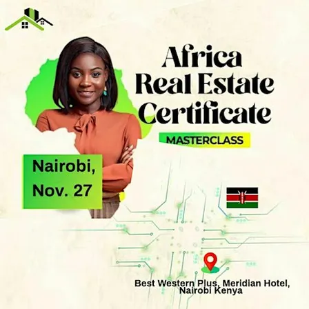 Pre-registration - Africa Real Estate Certificate Masterclass, Nairobi 2026