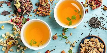 Tea Blending and Medicinal Plants in the garden
