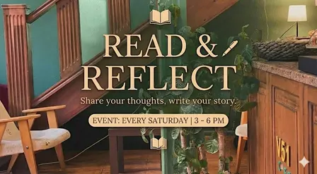 Read & Reflect | A silent reading event with a not-so-silent discussion