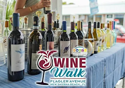 Wine Walk along Flagler Avenue!