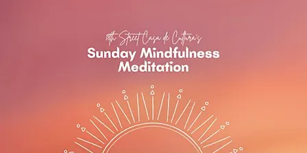 Sunday Mindfulness Silent Meditation Group