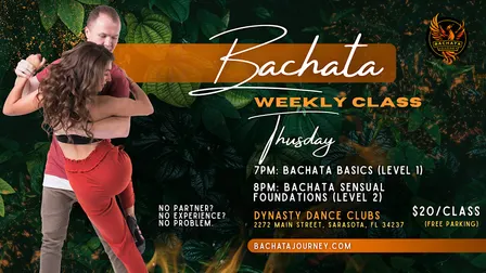 Journey Into Bachata- Thursday Lessons