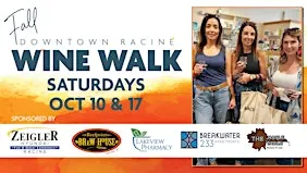 Downtown Racine Fall Wine Walks 2026
