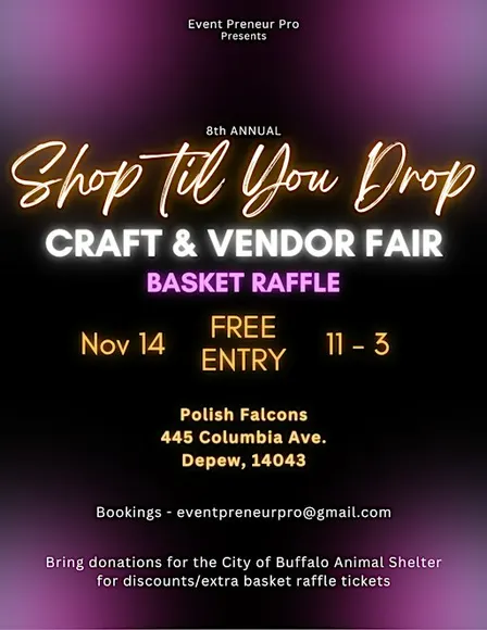 Shop til You Drop November Vendor Market